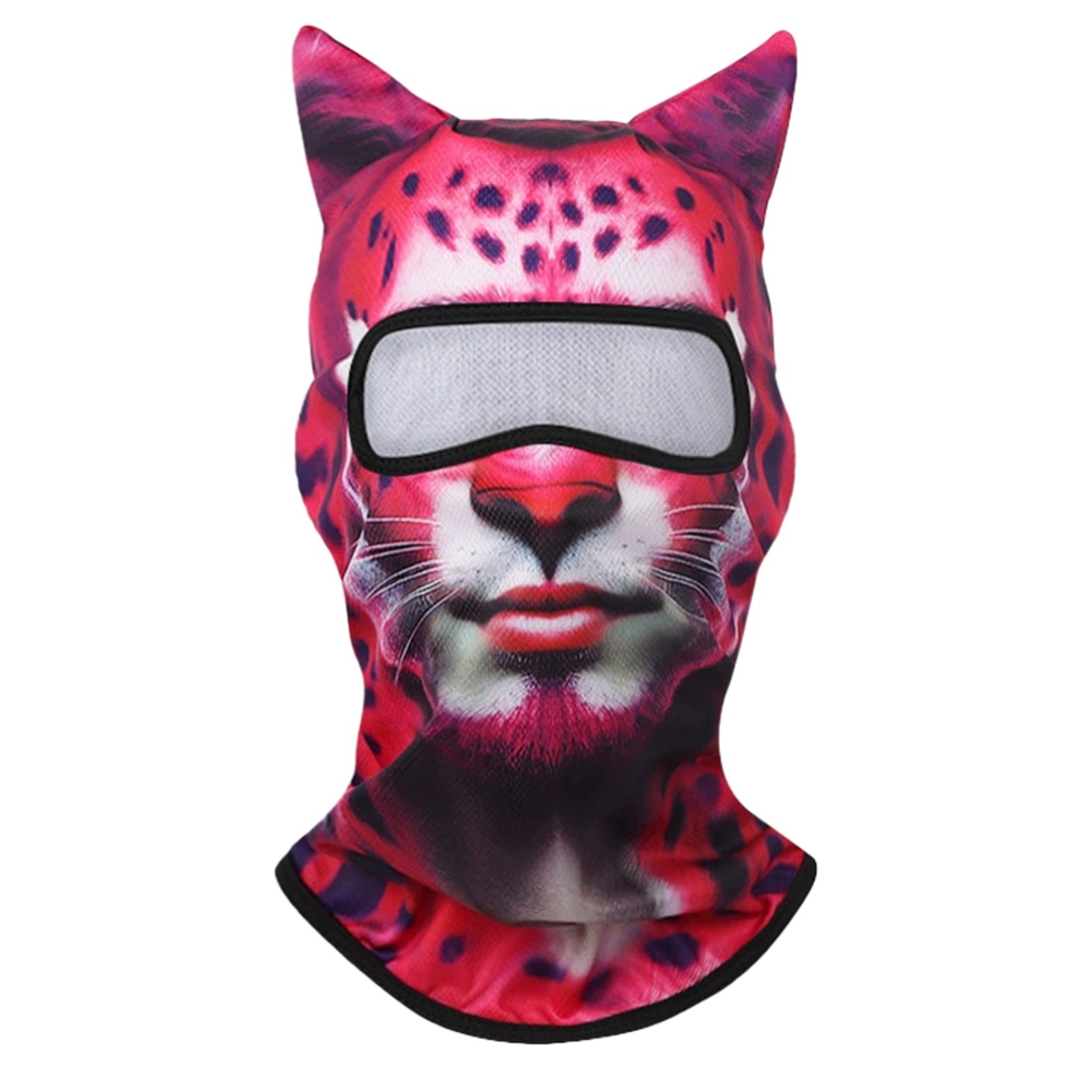 thumbnail image 2 of Capucha Con Estampado Animal 3D Capucha Con Estampado Animal Para El Verano Capucha Con Protección Solar Para Motociclistas, 2 of 2